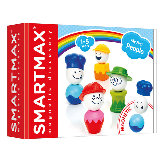 Joc magnetic Smart Max, My First People, Primii mei Oameni, 12 piese