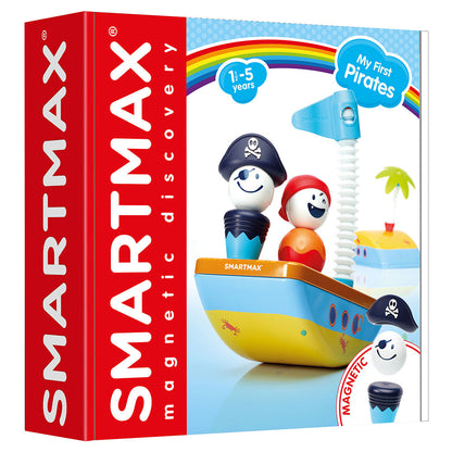 Joc magnetic Smart Max, My First Pirates, Primii mei Pirati, 10 piese