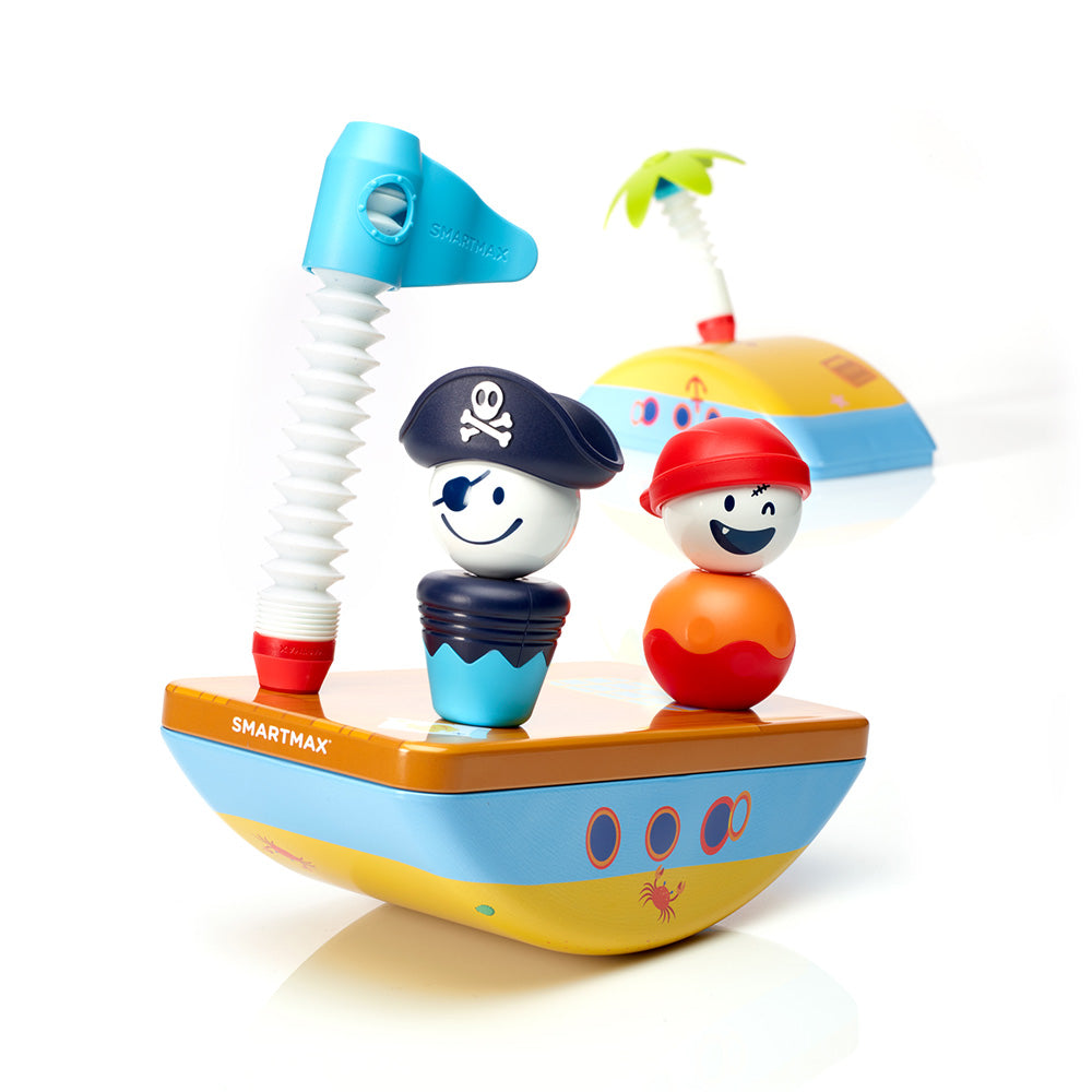 Joc magnetic Smart Max, My First Pirates, Primii mei Pirati, 10 piese