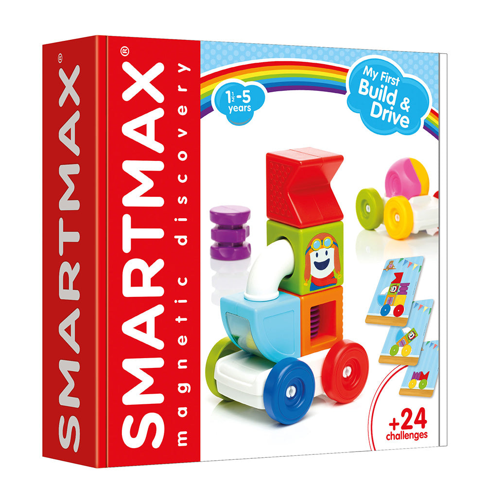 Smart Max mágneses játék, első építkezésem és meghajtóm, első projektem, 8 darab