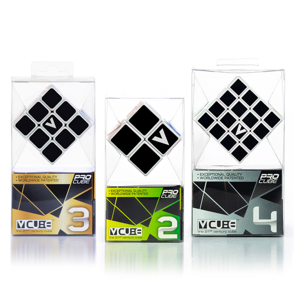 Imagine Pachet: V-Cube-uri clasice: 2x2 + 3x3 + 4x4