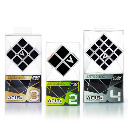 Imagine Pachet: V-Cube-uri clasice: 2x2 + 3x3 + 4x4