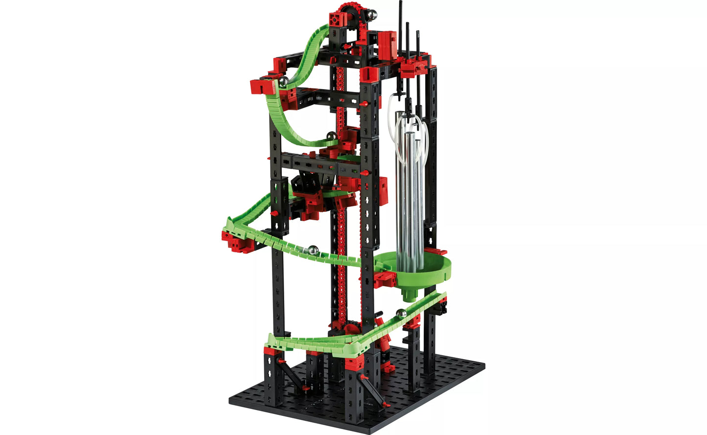 Dynamic M – Set de construcție pentru piste cu bile și efecte sonore