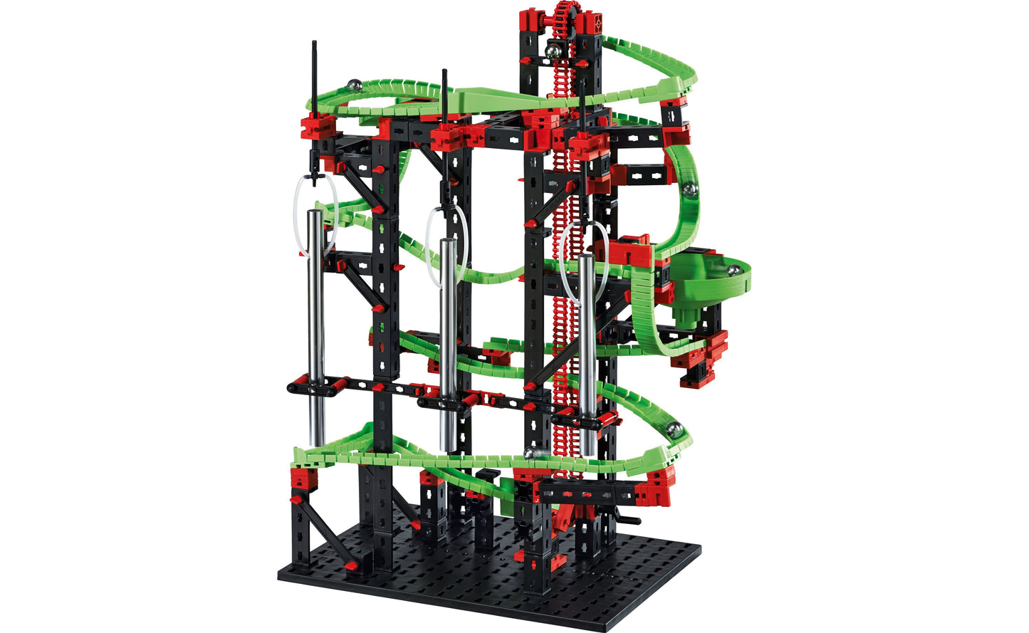 Dynamic M – Set de construcție pentru piste cu bile și efecte sonore