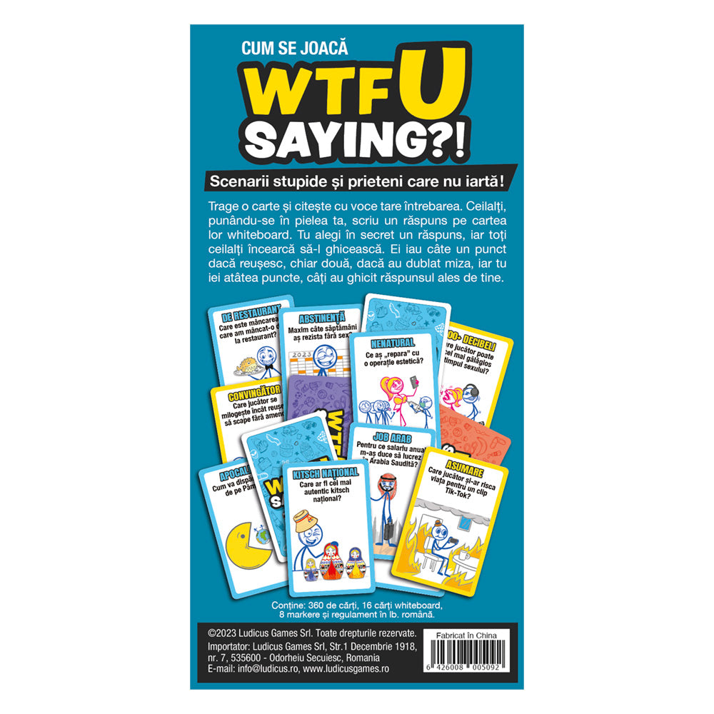 WTFU Saying?!