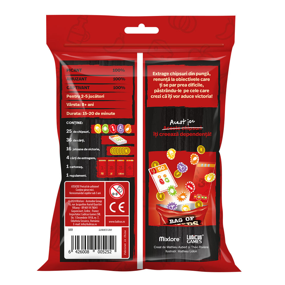 Bag of chips - Un joc de petrecere spicy de tot! lb. romana