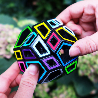 Imagine Joc logic Dodecaedru Meffert’s Hollow Skewb Ultimate