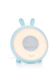 Ceas deșteptător cu lumină Wake-Up Rabbit & Friends, funcție sunrise/sunset, LED, Albastru