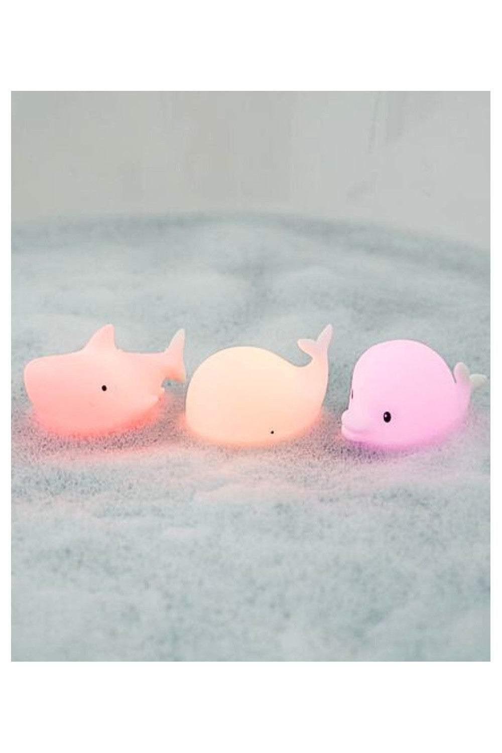 Set Mini Ocean Rabbit & Friends – Lămpițe de noapte plutitoare pentru baie (3 buc)