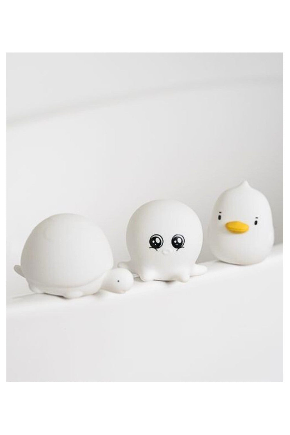 Set Mini Ocean Rabbit & Friends – Lămpițe de noapte plutitoare pentru baie (3 buc)